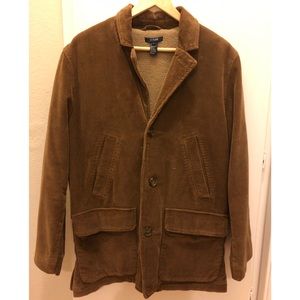 Jcrew 3/4 Length Corduroy Coat
